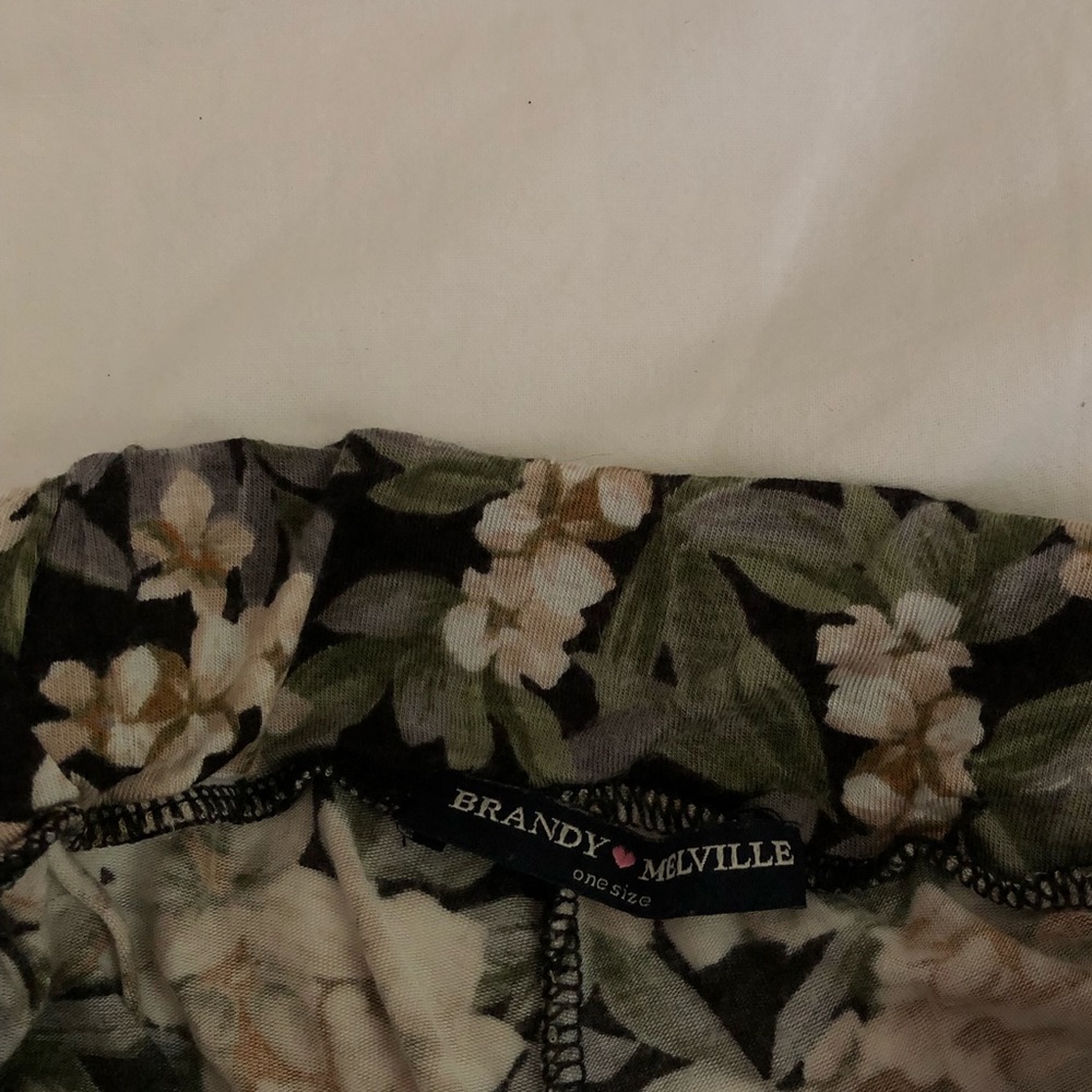 brandy melville floral print maxi skirt - Picture 4 of 4